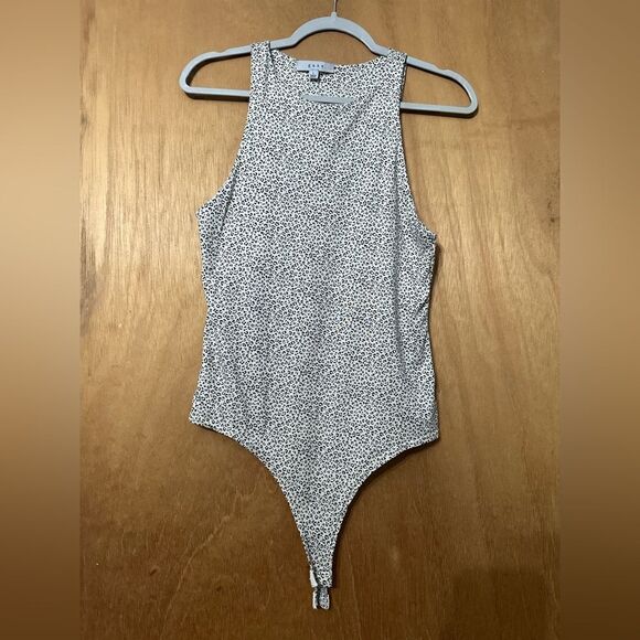 Gaze DTLA Womens Leopard Print Bodysuit Size Large - Picture 4 of 8